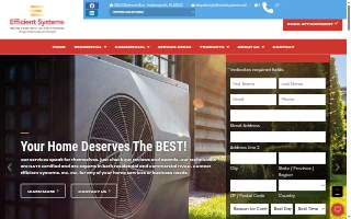 Efficient Systems, Inc. website