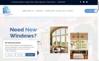 Factory Direct website