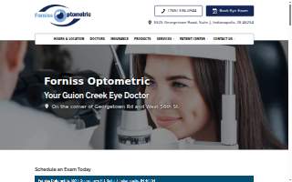 Forniss Optometric website