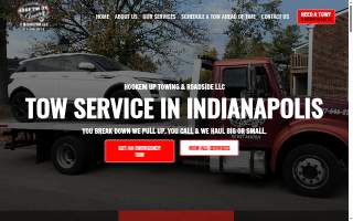 Hook"EM" Up TOWING & Roadside LLC website