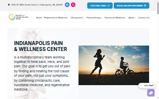 Indianapolis Pain and Wellness Center website