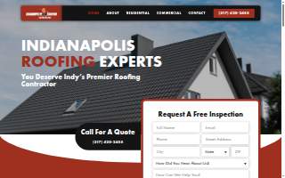 Indianapolis Roofing Contractors website