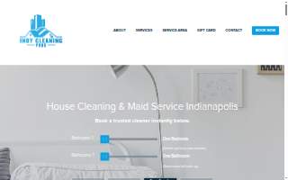 Indy Cleaning Pros website