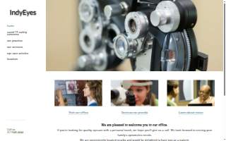 Indy Eyes website