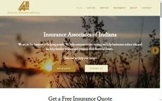 Insurance Associates of Indiana website