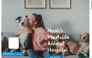 Noah's Westside Animal Hospital website