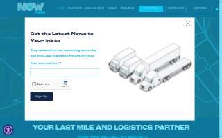 NOW Courier, Inc. of Indianapolis website