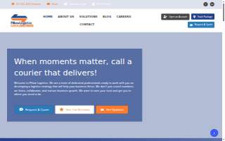 Pillow Logistics Final Mile, Inc of Indianapolis website