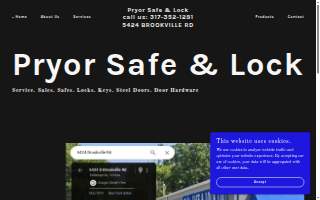 Pryor Safe & Lock website