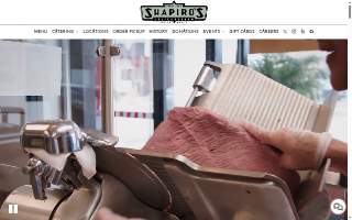 Shapiro's Delicatessen website