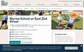 Skyrise School on East 21st Street website