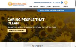 Sunshine Clean Indy website