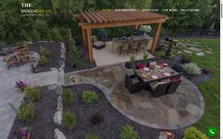 The BackyarDream Landscaping website