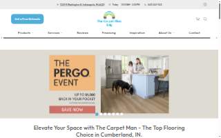 The Carpet Man Indy website