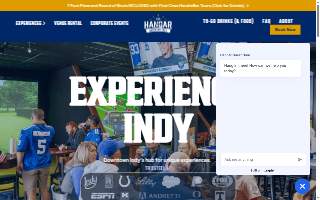 The Hangar website