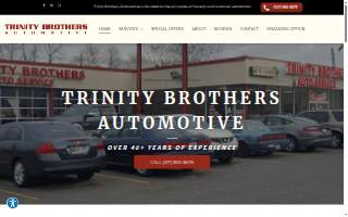 Trinity Brothers Automotive website