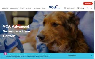 VCA Advanced Veterinary Care Center of Indianapolis website