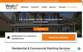 Walla Painting website