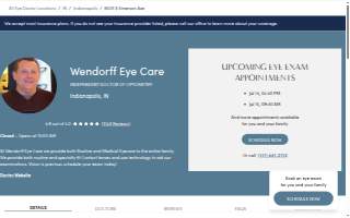Wendorff Eye Care website