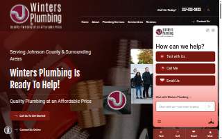 Winters Plumbing website