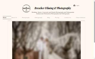 Brescher Filming & Photography, LLC. website