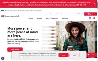 German American Bank website