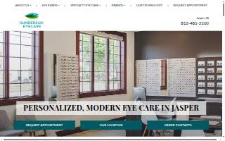 Gunderson Eyecare P.C. website