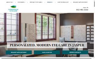 Gunderson Eyecare website