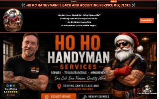 Ho Ho Handyman Services website