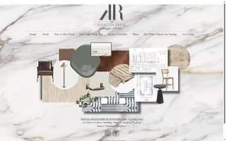 Kristen Ruhe Design Studio website
