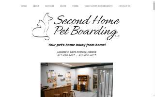 Second Home Pet Boarding, LLC website