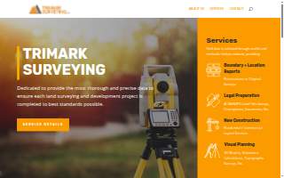 TriMark Surveying, LLC website