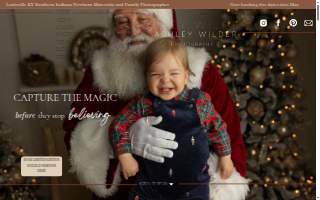 Ashley Wilder Photography website