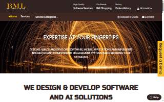BML Business Center website