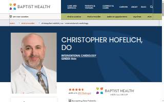 Christopher Hofelich MD website