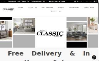 Classic Furniture website