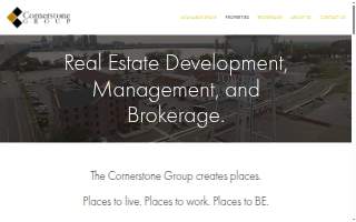 Cornerstone Group website