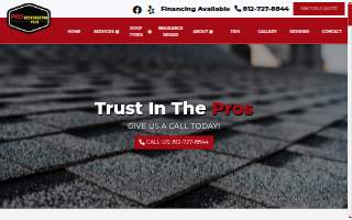 Pro Restoration Plus website