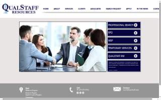 Qualified Staffing of Jeffersonville website