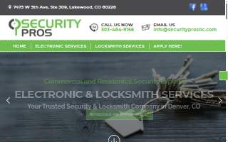 Security Pros, LLC website
