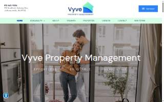 Vyve Property Management website