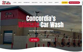 CJ's Car Wash website