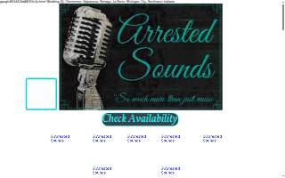 Arrested Sounds website