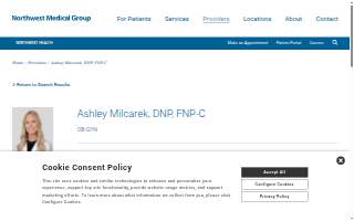 Ashley Milcarek, DNP, FNP-C website