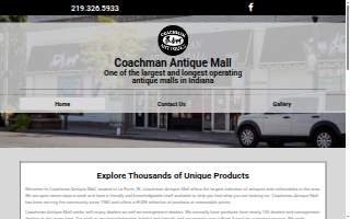 Coachman Antique Mall website