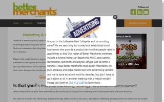 Better Merchants Marketing and Media website