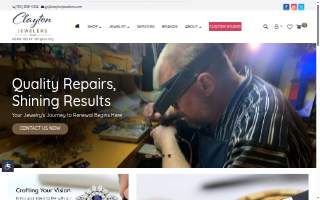 Clayton Jewelers website