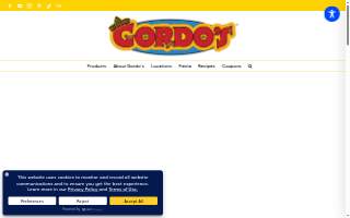 Gordos Food Truck website