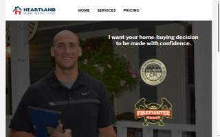 Heartland Home Inspections website