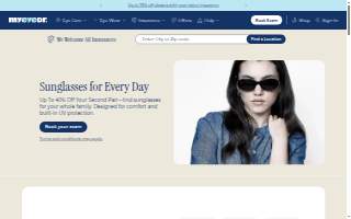 MyEyeDr. website